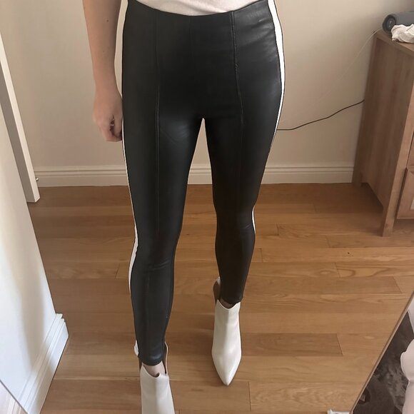 Daniel Cassin Leather Pants - Picture 1 of 2